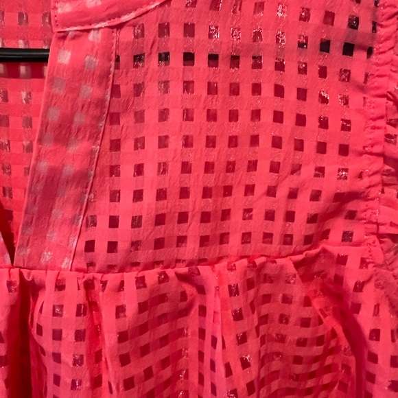 And the Why Women's Pink Ruffle Sleeve Top size XL - Picture 16 of 16